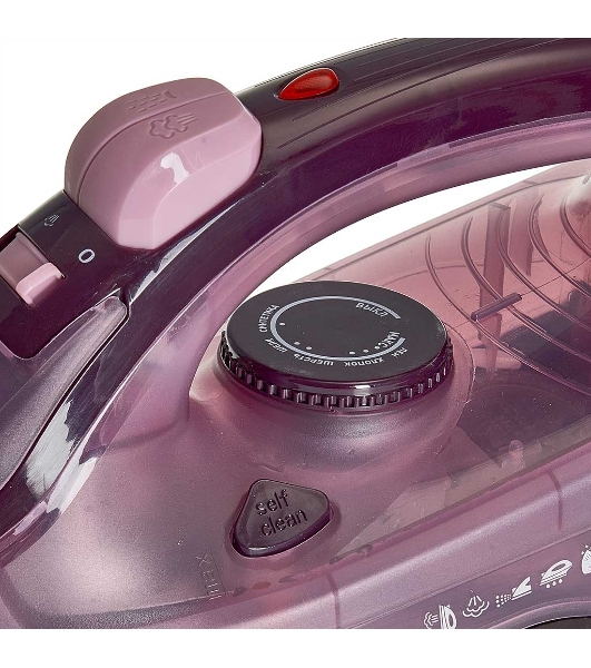 Утюг Delta DL-353 коричневый, 2400 Вт, 28 г/мин, 135 г/мин, 350 мл