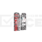 Кабель Smartbuy (iK-512-S14rb) S14 Lightning красный/черный, 3 А, 1 м, фото2