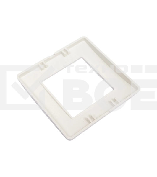 Рамка 1-м 2мод. Brava белый ДКС 75010W