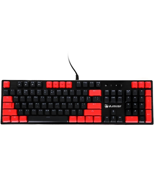 Клавиатура A4Tech Bloody B820N проводная, USB Type-A, чёрный