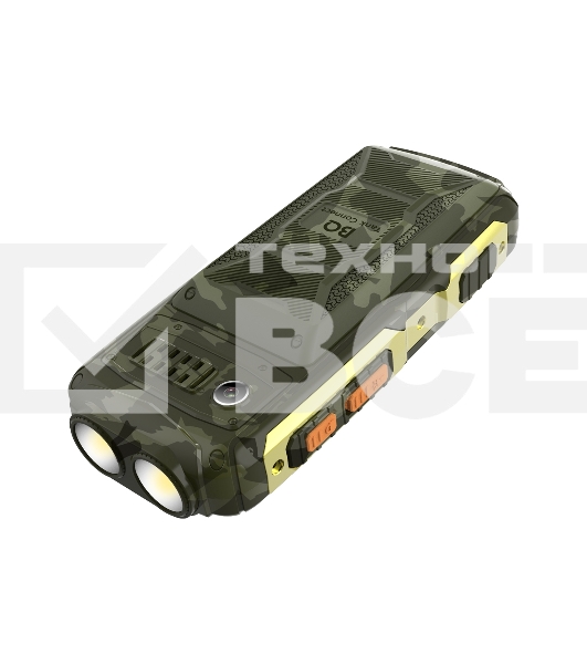 Мобильный телефон BQ 2430L Tank Connect камуфляж/золотистый