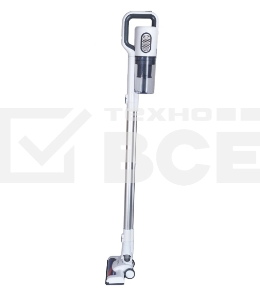 Пылесос вертикальный SUPRA VCS-5095 белый, питание от аккумулятора, 120 Вт, уборка сухая, пылесборник 0.5 л