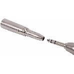 Переходник аудио FORCE CFA-011XLR (M) 3-pin на 1/4' TRS Jack (F), материал контактных частей медь, покрытие никель, матовый серебристый, фото3