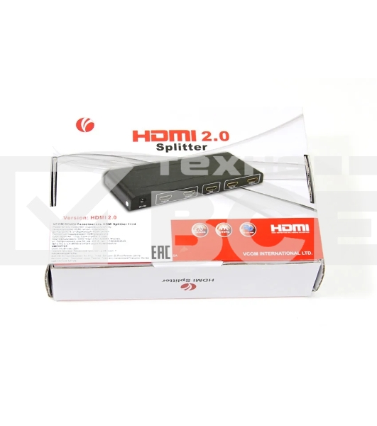 Разветвитель HDMI 1X4 DD424 VCOM