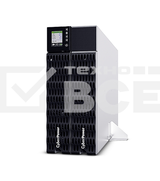 Источник бесперебойного питания CyberPower  OL10KERTHD Online 10000VA/10000W USB/RS-232/Dry/EPO/SNMPslot/BM/ENV/RJ11/45/ВБМ (6 IEC С13, 1 IEC C19, terminal)