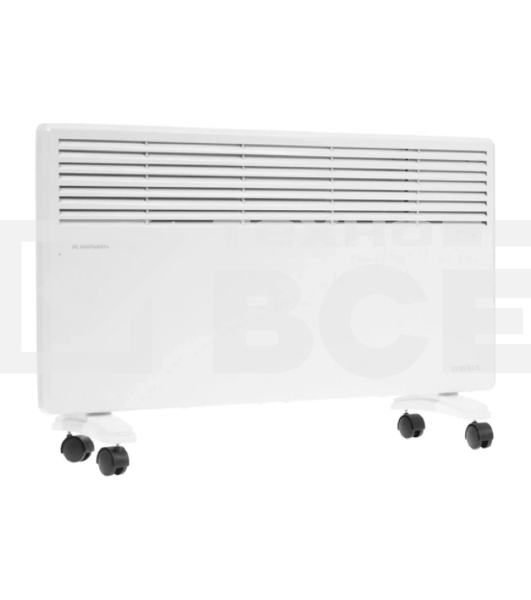 Конвектор Eurolux ОК-EU-2000 белый, 2000 Вт, 25 м2, термостат