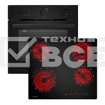 Встраиваемый комплект Maunfeld Basel черный/черный, фото 1