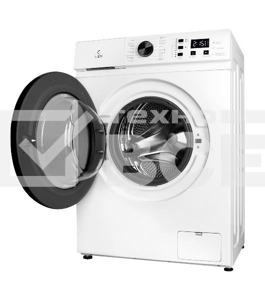 Стиральная машина LEX LWM06010BLIDsmall черно-белый, фронтальная загрузка, 6кг, 1000 об/мин, класс: А+++