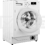 Встраиваемая стиральная машина Weissgauff WMI 6147 Inverter Steam класс:A+++, загрузка до 7кг, отжим:1400об/мин, белый, фото7