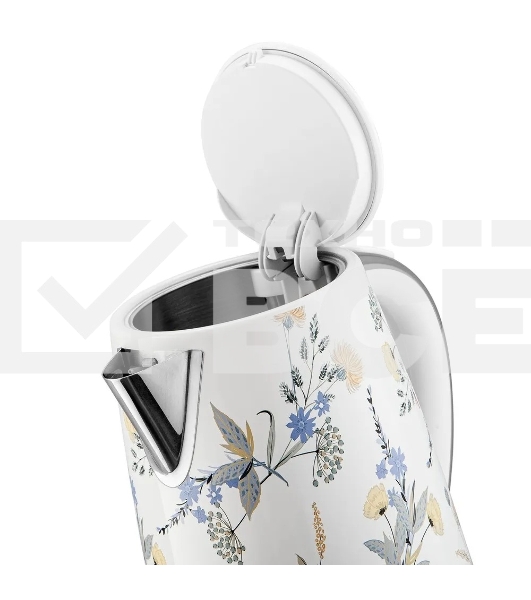 Чайник электрический BRAYER BR1083, 1.7л, стальной корпус