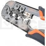 Инструмент обжимной Hyperline HT-N5684R для RJ-45/RJ-12/RJ-11 синий/оранжевый, фото2