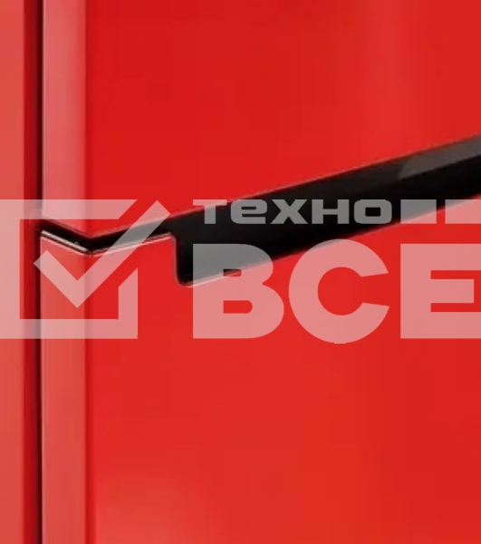Холодильник Nordfrost NRB 152 R красный двухкамерный 205/115 л морозилка снизу, капельная система