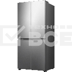 Холодильник Hisense RQ5P470SEI1 трехкамерный, серый, 331/199, морозилка снизу, Total No Frost, Side-by-Side, фото6