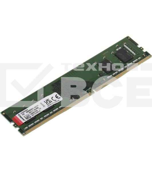 Оперативная память Kingston ValueRAM, DDR4, 8Gb (1x8Gb), 3200MHz, CL22, DIMM