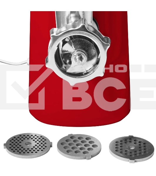 Мясорубка электрическая Starwind SMG3225 1500Вт красный