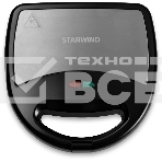 Сэндвичница Starwind SSW2346 750Вт черный/серебристый, фото 1