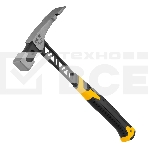 Молоток каменщика Denzel 680 г, цельнокованый, двухкомпонентная обрезиненная рукоятка, фото8