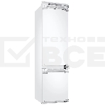 Встраиваемый холодильник Samsung BRB70F30AEF0EO белый двухкамерный 224/74л морозилка снизу No Frost, фото6