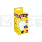 Лампа светодиодная EUROLUX LL-E-A60-15W-230-6K-E27 груша, фото3