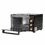 Мини-печь Kraft KF-MO 3506 KGLB (черный/золото) с дисплеем, фото14