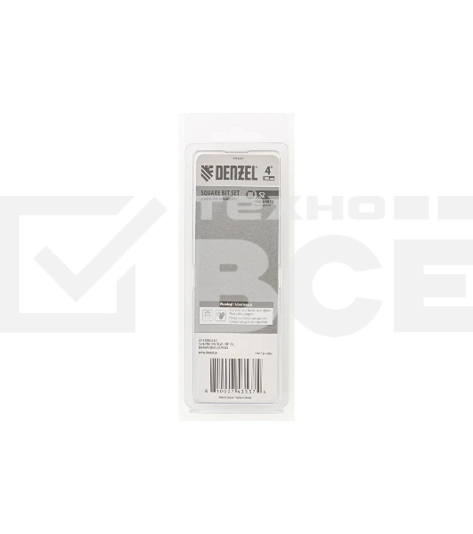 Набор бит Denzel S2x4', 5 шт.