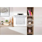 Встраиваемая электрическая духовка 60 см Gorenje Полезный объем: 77 л, Сенсорный программатор IconLED, Плавное открывание и закрывание дверцы, Решетка, Частично выдвижные телескопические направляющие на 1-м уровне, Дверца CompactDoor: 2 стекла + 1 термослой, Механический замок дверцы, Габаритные размеры (вхшхг): 59,5 59,5 56,4 см, Вес (брутто/нетто): 31/29 кг, фото21