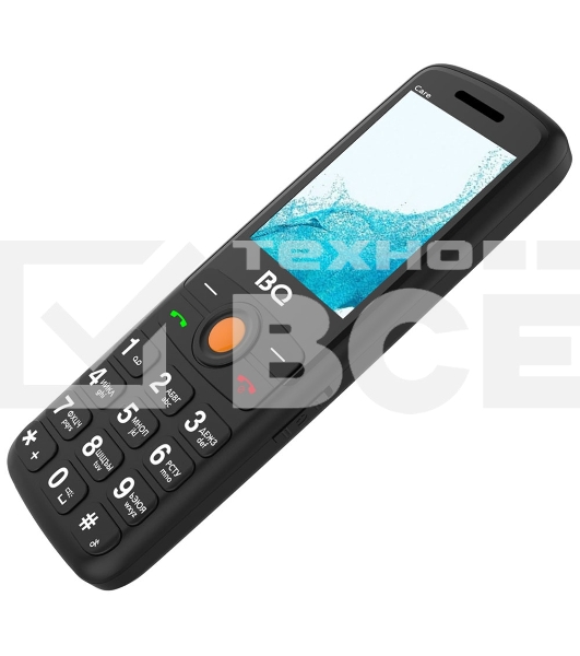 Мобильный телефон BQ 2459 Care черный