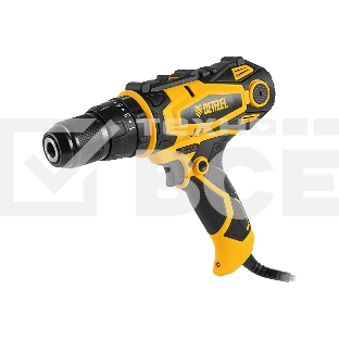 Дрель-шуруповерт Denzel ISD-300-13, Сетевая, 330Вт, Ударная