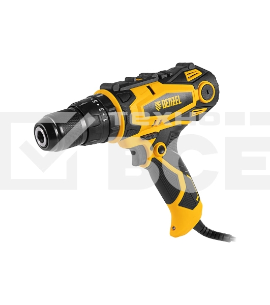 Дрель-шуруповерт Denzel ISD-300-13, Сетевая, 330Вт, Ударная