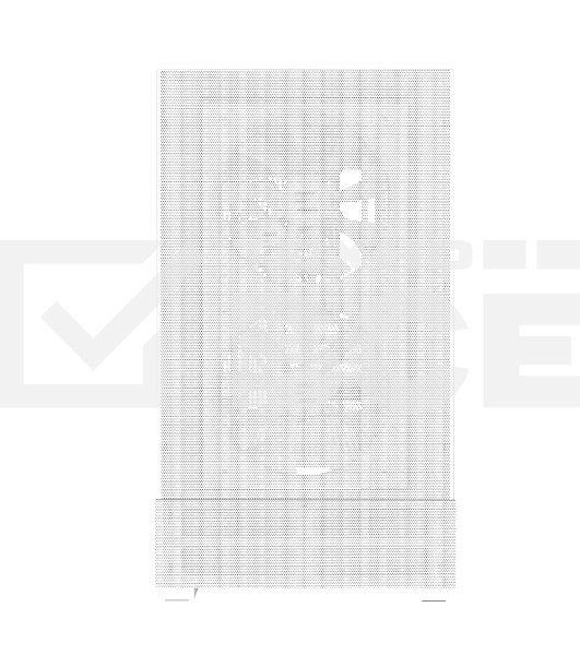 Компьютерный корпус ZALMAN P30 AIR, MATX, WHITE, WINDOW, 2xCombo (3.5'' or 2.5''), 3x2.5
