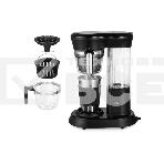 Кофеварка капельная Kitfort КТ-7141 черный/нержавеющая сталь, исп кофе - зерновой/молотый, 0.45 л, 600 Вт., фото2
