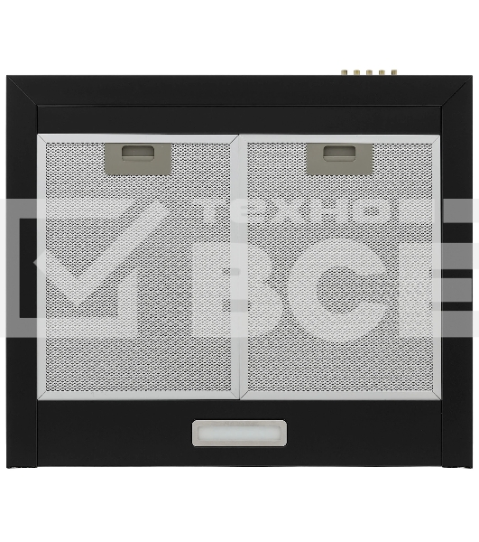 Вытяжка каминная KRONA Bella Retro 600 PB черный, 59.6 см, 1300 куб. м/ч, 56 дБ