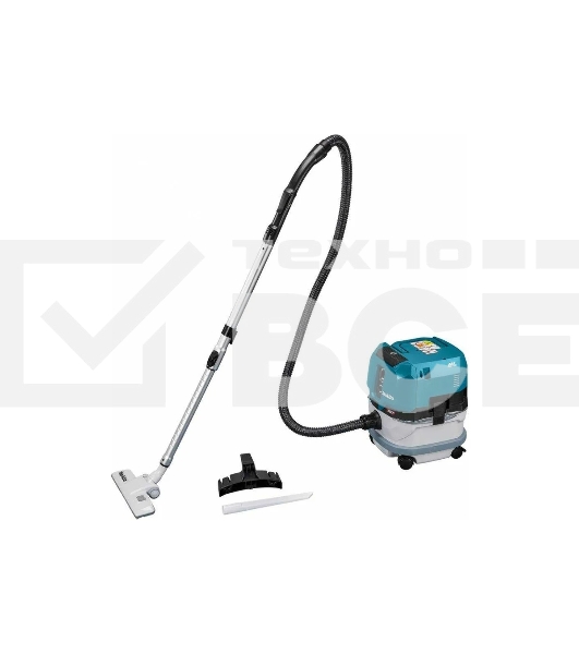 Пылесос аккумуляторный Makita XGT BL VC004GLZ01 2x40В, уборка сухая, пылесборник бак, 15 л (без АКБ и ЗУ)