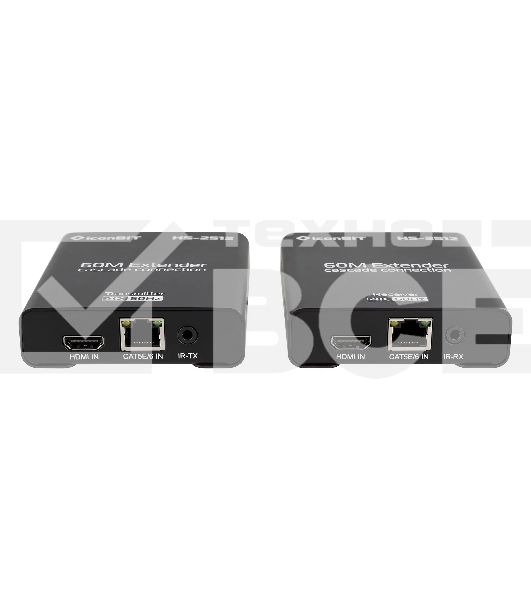 Удлинитель сигнала HDMI IconBIT HS-2512 поддержка 4К60, дистанция до 60 метров