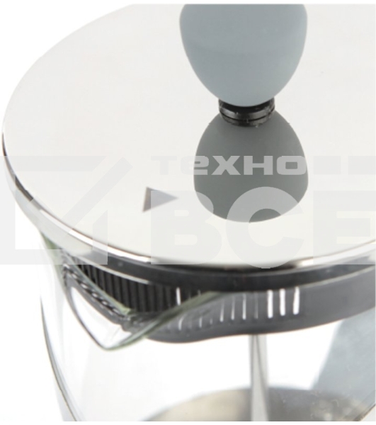 Френч-пресс0,6 л Rondell 838-RDS Crystal Grey