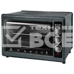 Мини-печь Delta D-0124 черная