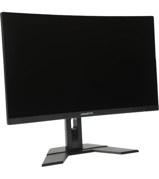 Монитор 27' Gigabyte G27QC A VA 2560x1440, 165 Гц, 1 мс, 16:9, 250 кд/м², HDMI 2.0 (x2), DP 1.2, 3.5 Jack, USB Hub (2x USB 3.0), динамики (2x2 Вт), FreeSync, изогнутый экран (1500R), черный
