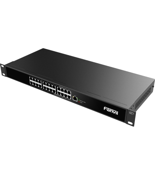 Коммутатор Fanvil PN24, 24×100 Мбит/с (2-проводной), неуправляемый