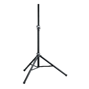 Стойка для акустической системы K&M 21450-000-55 высота от 1270 до 1930 мм, диаметр трубы 35 мм, специальный штифт для дополнительной фиксации, материал - алюминий, цвет черный