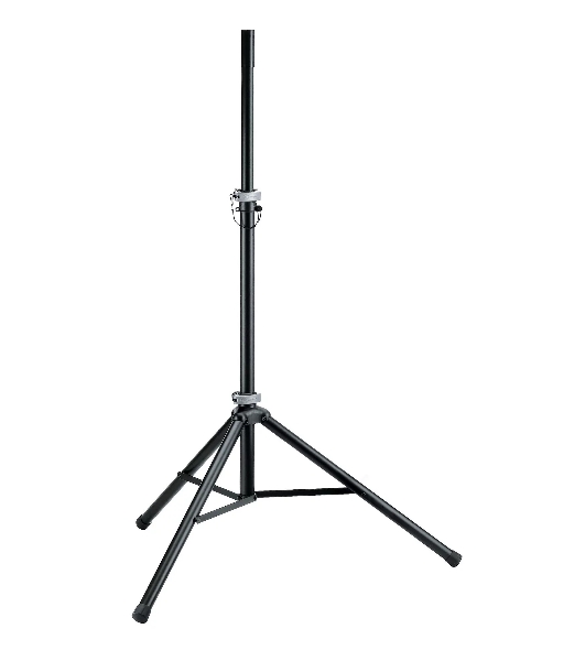 Стойка для акустической системы K&M 21450-000-55 высота от 1270 до 1930 мм, диаметр трубы 35 мм, специальный штифт для дополнительной фиксации, материал - алюминий, цвет черный