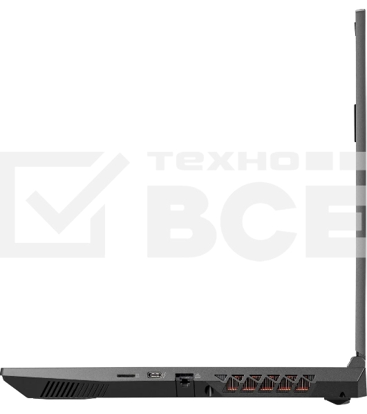 Ноутбук Colorful X15 AT 23 Intel Core i5-12450H/16Gb/SSD512Gb/RTX4060 6Gb/15.6';/IPS/FHD/144Hz/180W/NoOS/Grey (A10003400455)