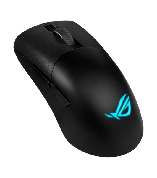 Мышь беспроводная/проводная ASUS ROG Keris Wireless AimPoint черный, 36000 dpi, радиоканал, Bluetooth, USB, кнопки - 5