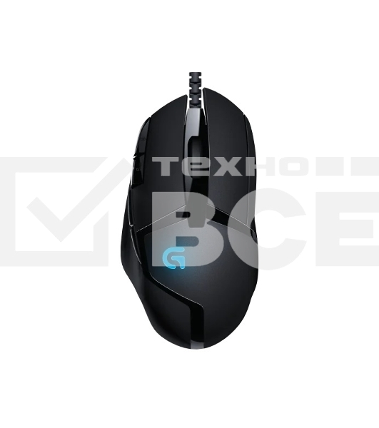 Мышь проводная Logitech G402 Hyperion Fury черный, 4000 dpi, USB, кнопки - 8