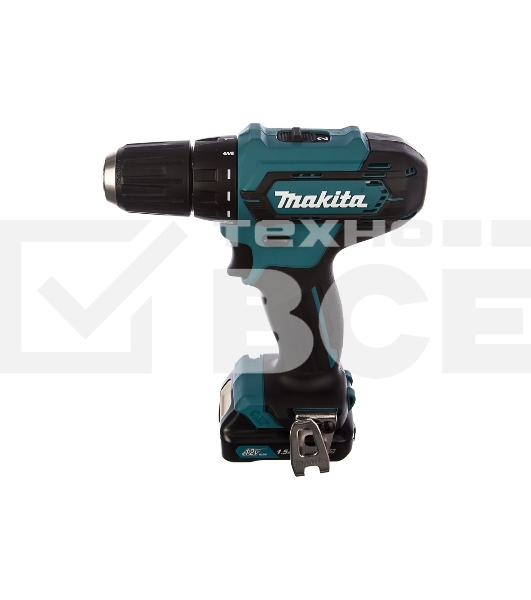 Дрель-шуруповерт Makita DF333DWYE Аккумуляторная, Кейс