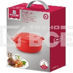 Сотейник Rondell Red Edition RDA-1119, 24см, с крышкой, красный, фото2