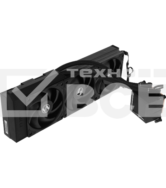 Система водяного охлаждения Lian-Li HydroShift LCD 360S Soc-AM5/AM4/1700 черный 4-pin 29.8dB Al+Cu LCD 330W Ret (G89.GHSLCD36SB.R0)