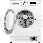 Встраиваемая стиральная машина Weissgauff WMI 6147 Inverter Steam класс:A+++, загрузка до 7кг, отжим:1400об/мин, белый, фото8