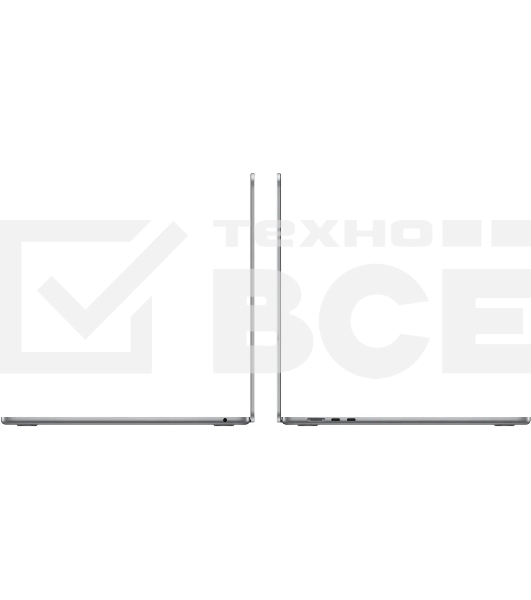 Ноутбук APPLE MacBook Air 15 Space Grey (M3/16Gb/512Gb SSD/MacOS) (MXD13LL/A) нужен переходник на EU