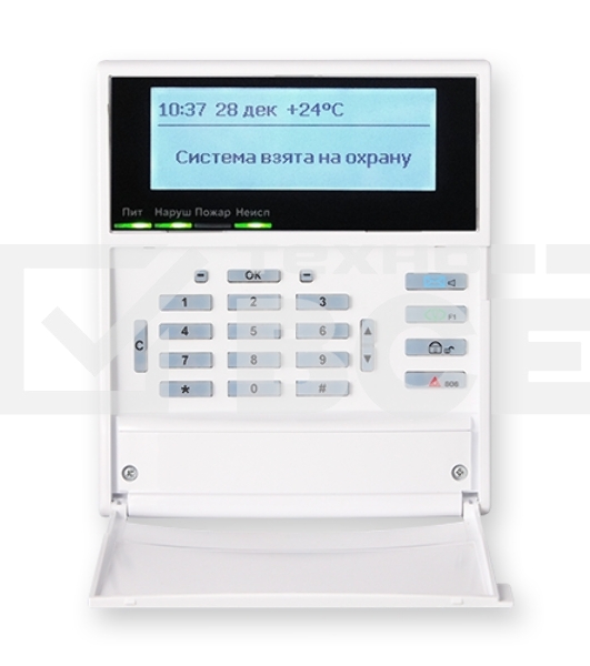 Прибор приемно-контрольный охранно-пожарный Астра-812 Pro. Контроль до 192 радиоустройств Астра-РИ-М через встроенный радиомодуль (433 МГц),до 999 адресных (радио/проводных) устройств Астра-Zитадель/Астра-А через расширители Астра-Z  РР/Астра-А РПА, 1 сло