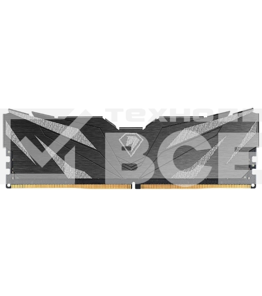 Оперативная память Netac Shadow II, DDR5, 16GB (1x16 GB), 6000 MHz, CL38, DIMM, радиатор, RGB, чёрный